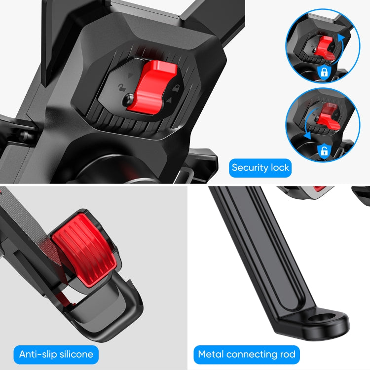 JOYROOM JR-ZS288 ที่วางโทรศัพท์มือถือติดรถจักรยานยนต์, Motorcycle