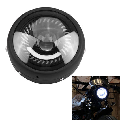 รถจักรยานยนต์ 5.75 นิ้วไฟหน้าโคมไฟย้อนยุคไฟ LED DC12V / 40W/ 6000K / 2800LM, Retro Lamp LED Light