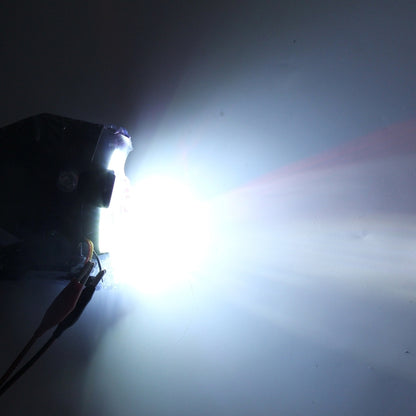 U7 10W 1000LM CREE LED กันน้ำ IP67 ไฟหน้าพร้อมไฟดวงตาแองเจิลสำหรับรถจักรยานยนต์ / SUV, DC 12V, U7 10W 1000LM White Light