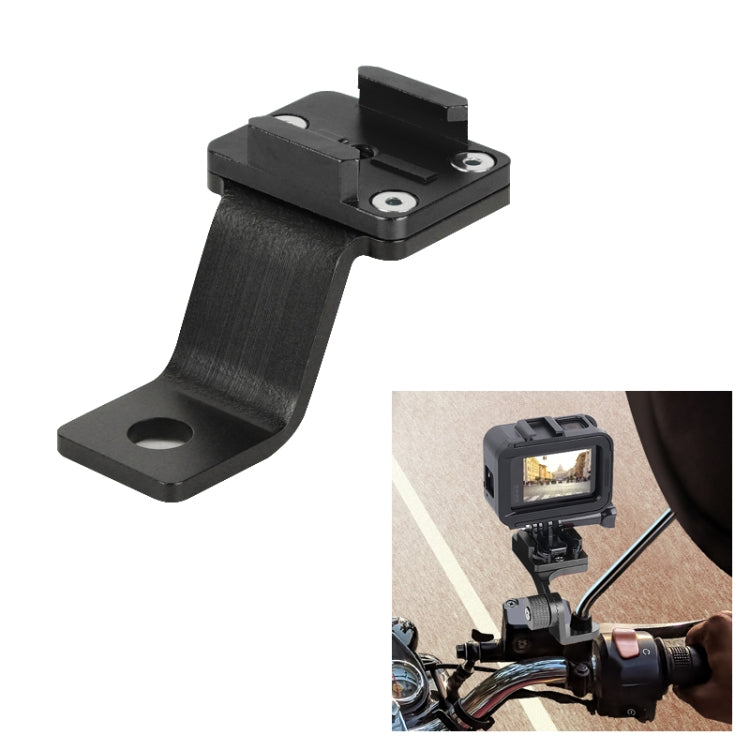 RUIGPRO ที่วางมือจับรถจักรยานยนต์อัลลอยด์สำหรับกล้อง GoPro/ Insta360/DJI OSMO Sport