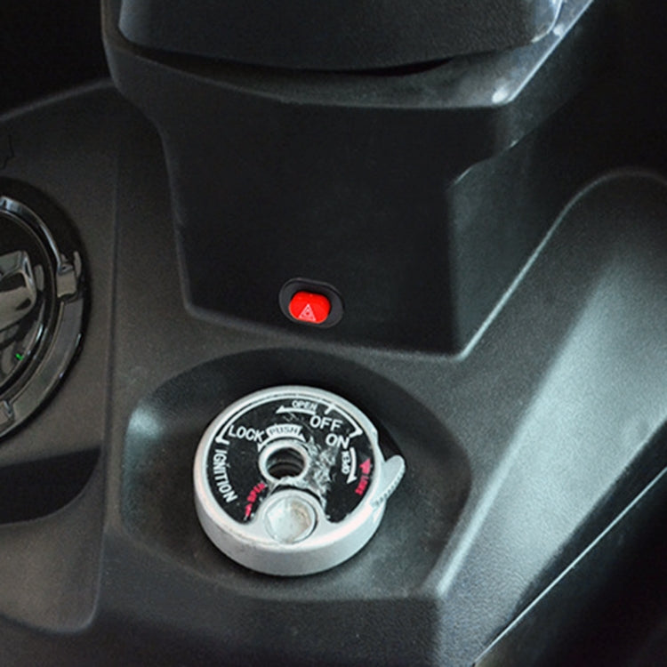 5 ชิ้นรถจักรยานยนต์ sScooter ดัดแปลงสวิตช์ไฟเตือนกระพริบคู่, Double Flashing Warning Light Switch