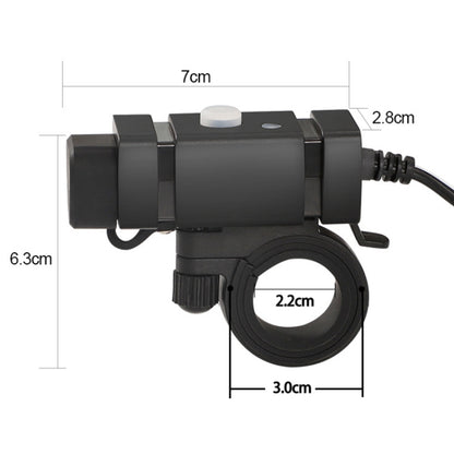 ที่ชาร์จโทรศัพท์มือถือรถจักรยานยนต์ QC3.0 PD Fast Charge Charger U-type Terminal, U-type Terminal