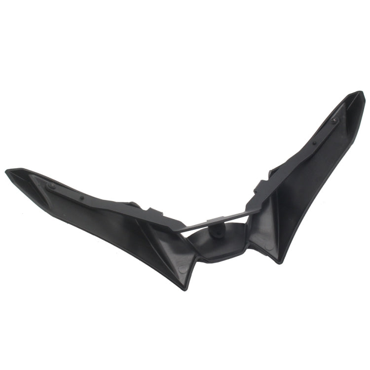 สำหรับ Yamaha MT-09 2021-2023 รถจักรยานยนต์กีฬา Downforce Naked ด้านหน้าสปอยเลอร์ Aerodynamic Wind Deflector, MO-TF009 (Black), MO-TF009 (Carbon