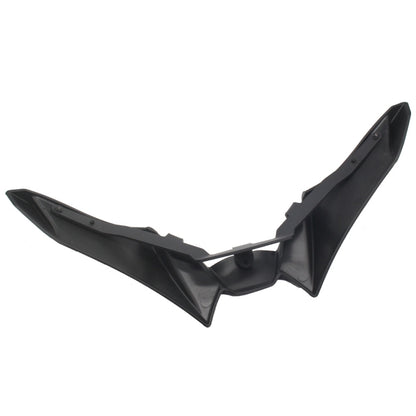 สำหรับ Yamaha MT-09 2021-2023 รถจักรยานยนต์กีฬา Downforce Naked ด้านหน้าสปอยเลอร์ Aerodynamic Wind Deflector, MO-TF009 (Black), MO-TF009 (Carbon