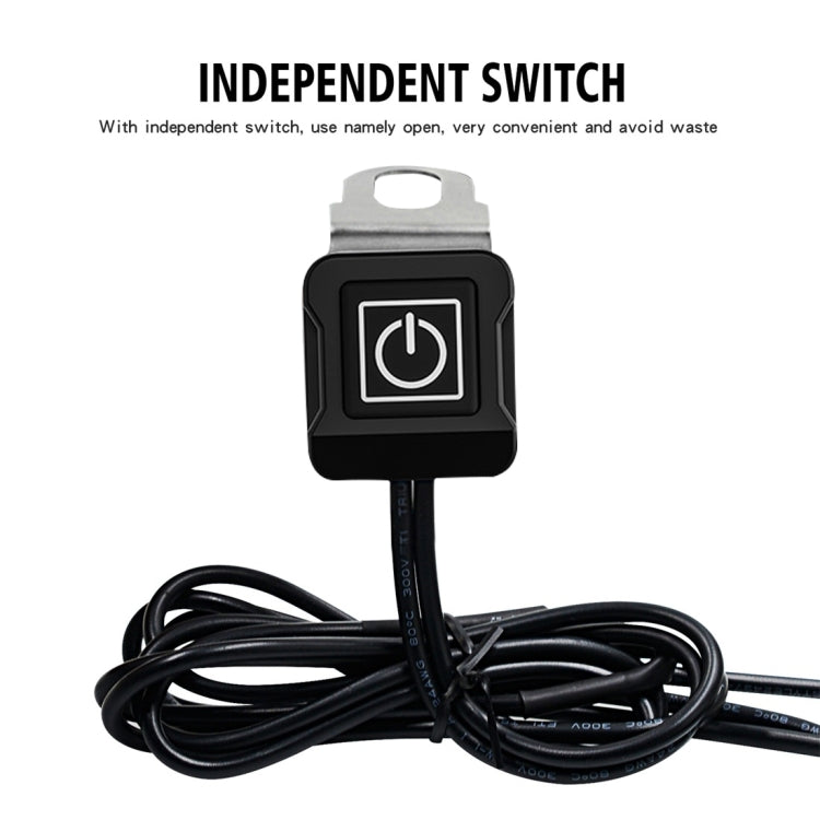 WUPP ZH-975A3 รถจักรยานยนต์อลูมิเนียมกันน้ำโทรศัพท์มือถือคู่ QC3.0 Quick Charger Charger พร้อมโวลต์มิเตอร์, ZH-975B3, ZH-975A3