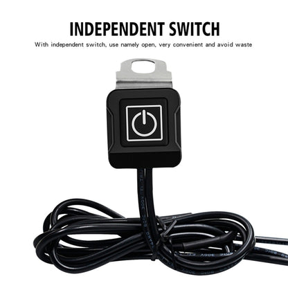 WUPP ZH-975A3 รถจักรยานยนต์อลูมิเนียมกันน้ำโทรศัพท์มือถือคู่ QC3.0 Quick Charger Charger พร้อมโวลต์มิเตอร์, ZH-975B3, ZH-975A3