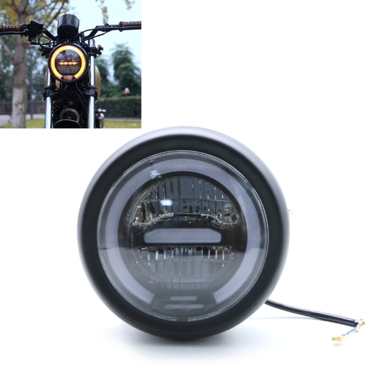 รถจักรยานยนต์ 5.75 นิ้ว Harley ไฟหน้า Retro โคมไฟ LED อุปกรณ์ปรับเปลี่ยนไฟ, Retro Lamp LED Light