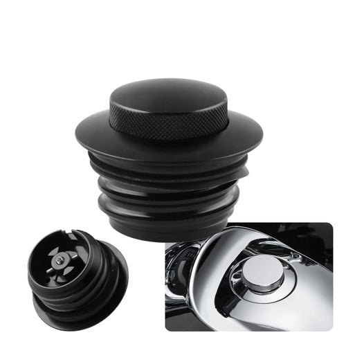 รถจักรยานยนต์ Flush Pop-up Gas Cap พร้อม O-ring สำหรับ Harley Davidson