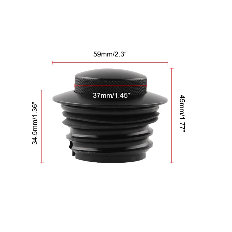 รถจักรยานยนต์ Flush Pop-up Gas Cap พร้อม O-ring สำหรับ Harley Davidson
