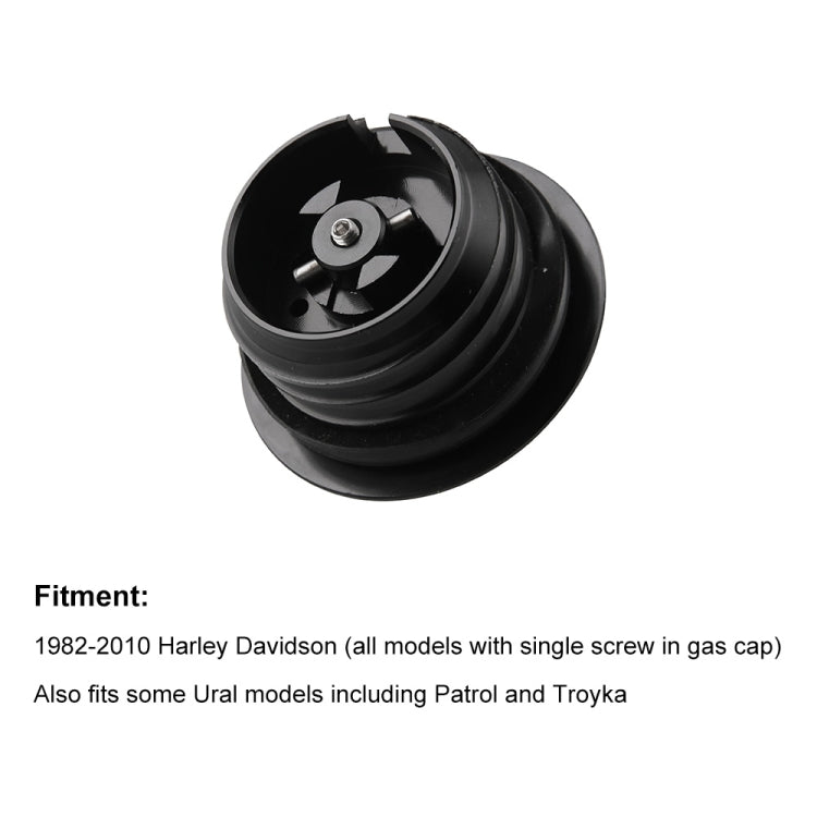 รถจักรยานยนต์ Flush Pop-up Gas Cap พร้อม O-ring สำหรับ Harley Davidson