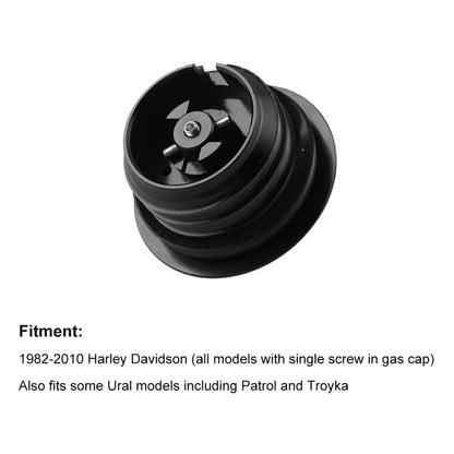 รถจักรยานยนต์ Flush Pop-up Gas Cap พร้อม O-ring สำหรับ Harley Davidson