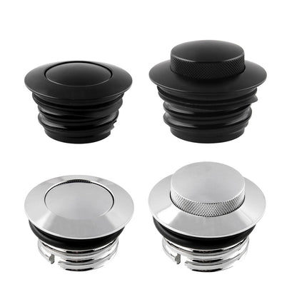 รถจักรยานยนต์ Flush Pop-up Gas Cap พร้อม O-ring สำหรับ Harley Davidson