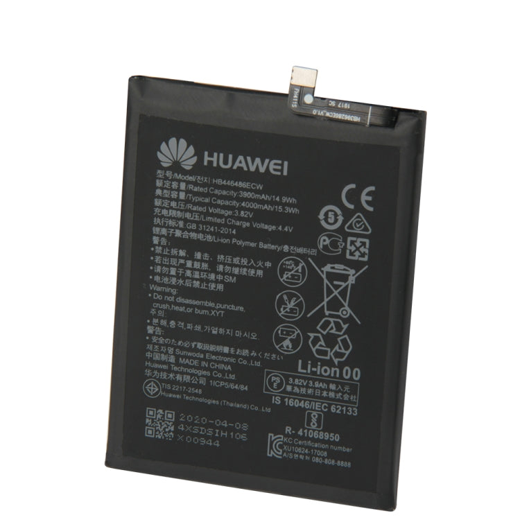 HB446486ECW สำหรับแบตเตอรี่ Li-Ion Polymer ของ Huawei Nova 5i, For Huawei Nova 5i