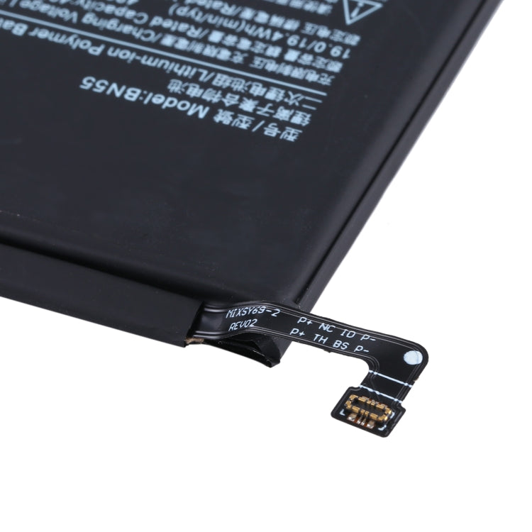 BN55 Li-Ion Polymer แบตเตอรี่สำหรับ Xiaomi Redmi หมายเหตุ 9S/Redmi หมายเหตุ 9 Pro Max/Redmi หมายเหตุ 9 Pro อินเดีย, For Xiaomi Redmi Note 9S/Redmi Note 9 Pro Max/Redmi Note 9 Pro India