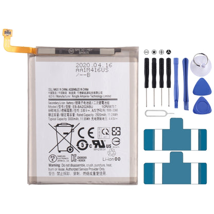 ต้นฉบับ 3000mAh EB-BA202ABU เปลี่ยนแบตเตอรี่ Li-Ion สำหรับ Samsung Galaxy A10e SM-A102/A20E SM-A202, For Samsung Galaxy A10e