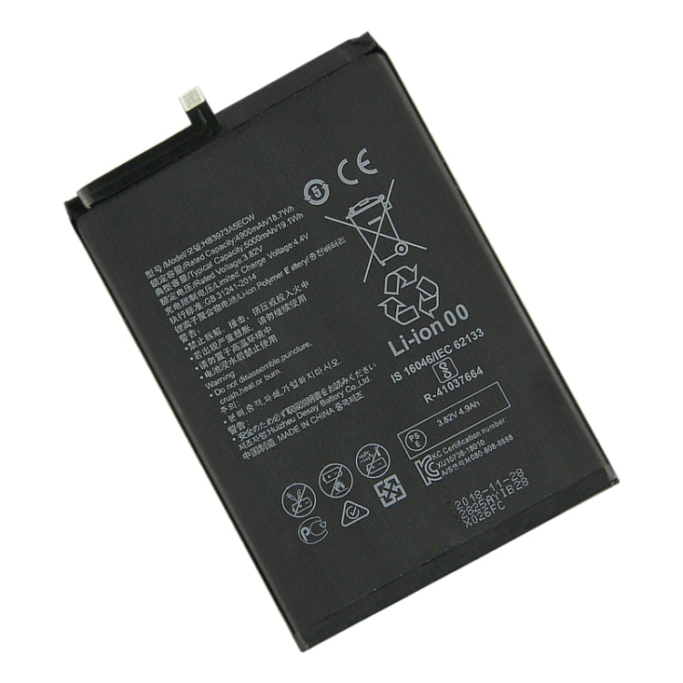5000MAh HB3973A5ECWเปลี่ยนแบตเตอรี่Li-PolymerสำหรับHuawei Mate 20 X / Honor Note 10 / Honor 8X Max, For Huawei Mate 20 X