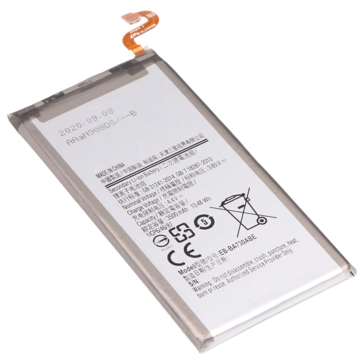 3500mAh EB-BA730ABE เปลี่ยนแบตเตอรี่ Li-ion สำหรับ Samsung Galaxy A7 2018 A730 Edition, For Samsung Galaxy A7 2018 A730
