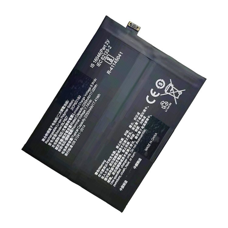 BLP827 2200mAh สำหรับแบตเตอรี่ลิเธียมโพลิเมอร์ OnePlus 9 Pro, For OnePlus 9 Pro