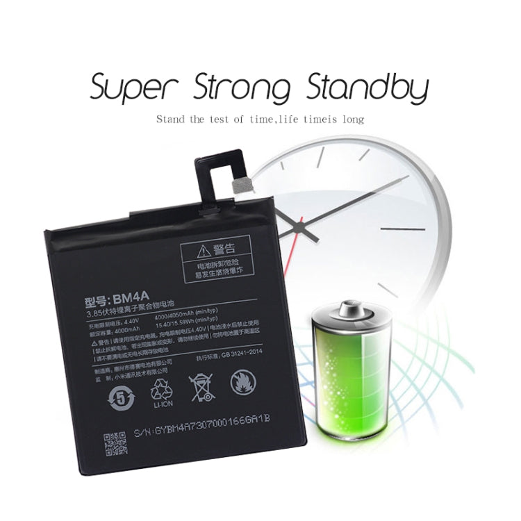 BM4A 4000mAh สำหรับ Xiaomi Redmi Pro Li-Polymer แบตเตอรี่, For Xiaomi Redmi Pro