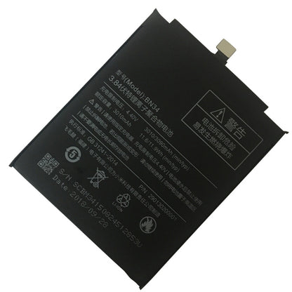 BN34 3010mAh สำหรับ Xiaomi Redmi 5A Li-Polymer แบตเตอรี่, For Xiaomi Redmi 5A