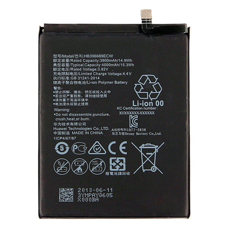 HB396689ECW แบตเตอรี่ลิเธียมไอออนโพลิเมอร์สำหรับ Huawei Mate 9 / Mate 9 Pro / Honor 8C / Y9 (2018), For Mate 9 Pro