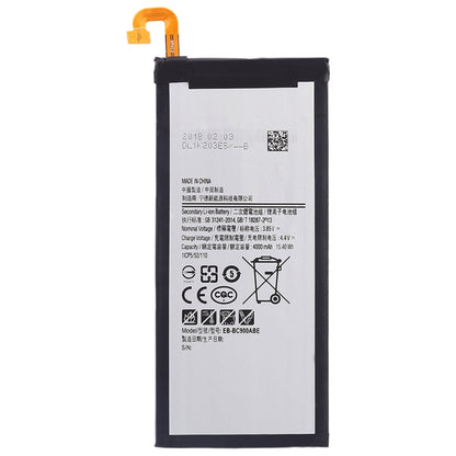 แบตเตอรี่ลิเธียมโพลิเมอร์ 4000mAh สำหรับ Galaxy C9, Galaxy C9