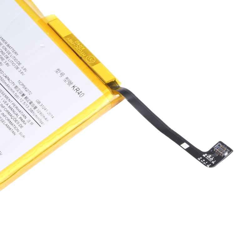 สำหรับ Motorola One Vision XT1970-1 3500mAh แบตเตอรี่ Li-Polymer KR40, For Motorola One Vision