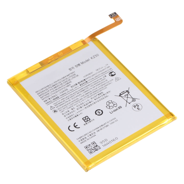 สำหรับ Motorola Moto G8 Power XT2041-1/XT2041-3 5000mAh Li-Polymer แบตเตอรี่ KZ50, For Motorola Moto G8 Power