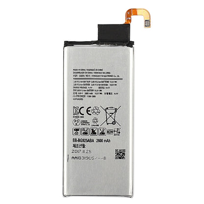 2600mAh แบตเตอรี่ Li-Polymer สำหรับ Samsung Galaxy S6 edge/G925K/G925S/G925FQ/G925F/G925L /G925V/G925A, For Galaxy S6 Edge