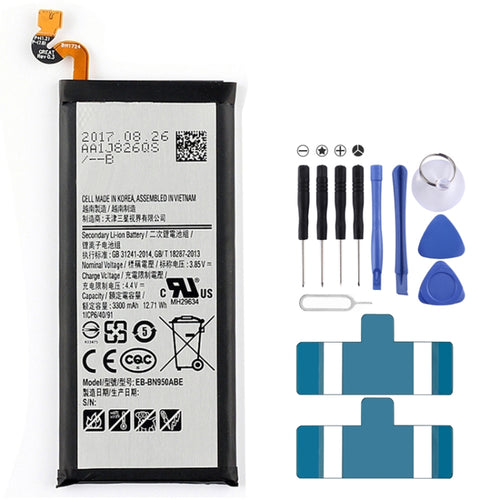 3300mAh แบตเตอรี่ Li-Polymer EB-BN950ABE สำหรับ Samsung Galaxy หมายเหตุ 8/N9500/N950A/N950F/N950T /N950V, For Galaxy Note 8