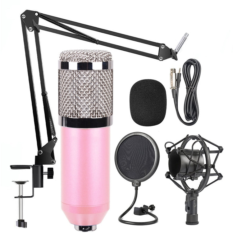 BM-800 Network K-Song ชุดไมโครโฟนเมาท์ช็อตโลหะระดับไฮเอนด์โดยเฉพาะ, BM800 Kit Black, BM800 Kit Pink, BM800 Kit Blue