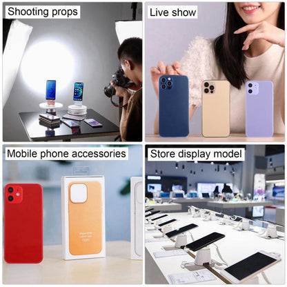 สำหรับ iPhone 12 Black Screen NonWorking Fake Dummy Display Model, For iPhone 12 Black Screen