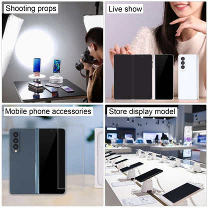สำหรับ Samsung Galaxy Z Fold4 หน้าจอสีดำ NonWorking Fake Dummy Display รุ่น, For Samsung Galaxy Z Fold4 Black Screen