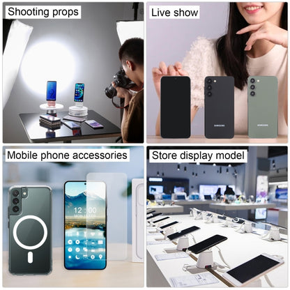 สำหรับ Samsung Galaxy S23 + 5G หน้าจอสีดำ NonWorking Fake Dummy Display รุ่น, For Samsung Galaxy S23+ 5G Black Screen