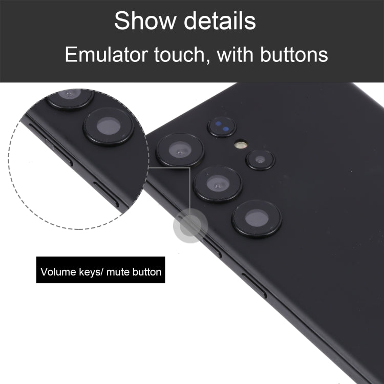 สำหรับ Samsung Galaxy S23 Ultra 5G หน้าจอสี NonWorking Fake Dummy Display รุ่น, For Samsung Galaxy S23 Ultra 5G Color Screen