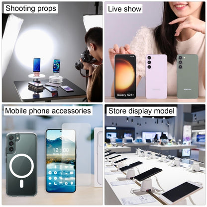 สำหรับ Samsung Galaxy S23 + 5G หน้าจอสี NonWorking Fake Dummy Display รุ่น, For Samsung Galaxy S23+ 5G Color Screen