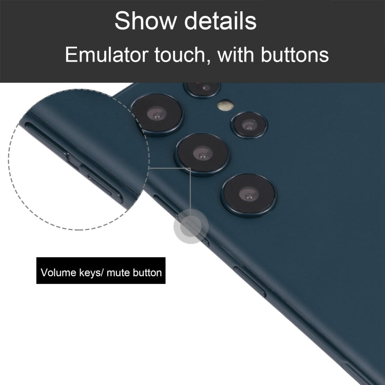 สำหรับ Samsung Galaxy S22 Ultra 5G หน้าจอสีดำ NonWorking Fake Dummy Display รุ่น, For Samsung Galaxy S22 Ultra 5G Black Screen, For Samsung Galaxy S22 Ultra 5G
