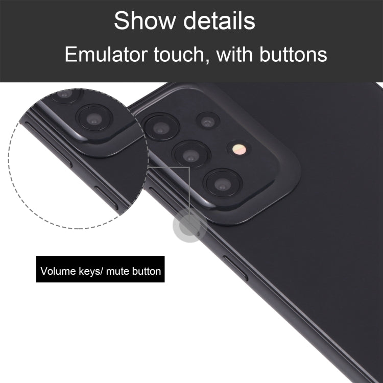หน้าจอสีดำ NonWorking Fake Dummy Display รุ่นสำหรับ Samsung Galaxy A73 5G, For Samsung Galaxy A73 5G