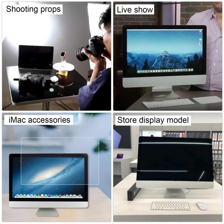 สำหรับ Apple iMac 21.5 นิ้วหน้าจอสีดำ NonWorking Fake Dummy Display รุ่น, For Apple iMac 21.5 inch Black Screen