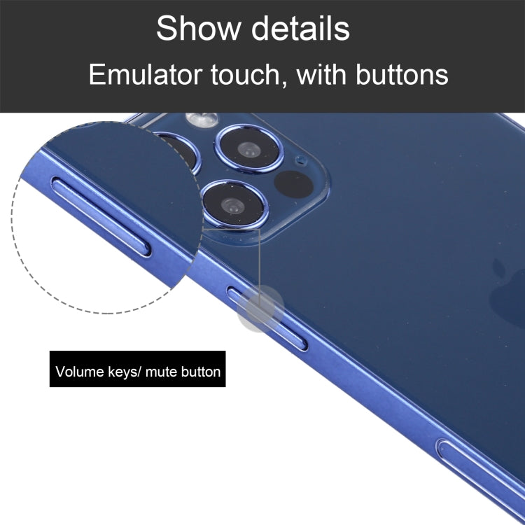 หน้าจอสีดำ NonWorking Fake Dummy Display รุ่นสำหรับ iPhone 12 Pro Max เวอร์ชัน Light, For iPhone 12 Pro Max Black Screen Light Version