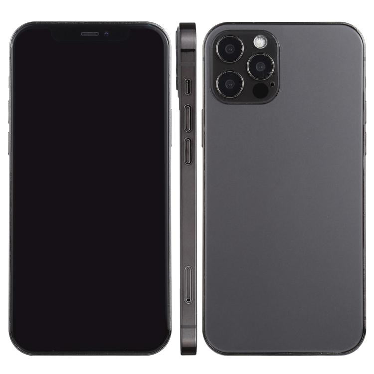 หน้าจอสีดำ NonWorking Fake Dummy Display รุ่นสำหรับ iPhone 12 Pro Max เวอร์ชัน Light, For iPhone 12 Pro Max Black Screen Light Version