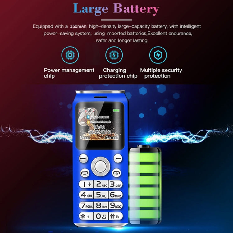 1.0 นิ้ว, หูฟัง Bluetooth Dialer แฮนด์ฟรี, เพลง MP3, สองซิม, เครือข่าย: 2G