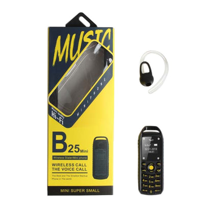 หูฟัง Bluetooth Dialer แบบแฮนด์ฟรี เพลง MP3 สองซิม เครือข่าย: 2G