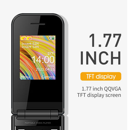 1.77 นิ้ว, SC6531E, รองรับ Bluetooth, FM, GSM, สองซิม