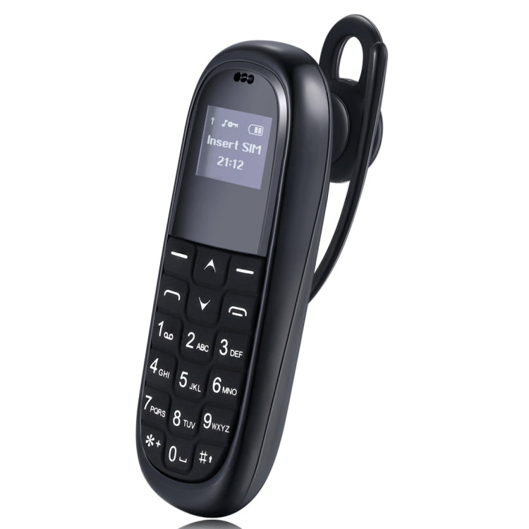 หูฟัง Bluetooth Dialer แบบแฮนด์ฟรี, MTK6261DA, ระบบป้องกันการสูญหาย, ซิมเดียว, เครือข่าย: 2G