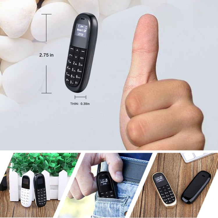 หูฟัง Bluetooth Dialer แบบแฮนด์ฟรี, MTK6261DA, ระบบป้องกันการสูญหาย, ซิมเดียว, เครือข่าย: 2G