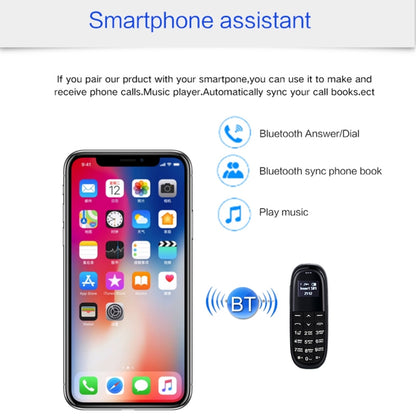 หูฟัง Bluetooth Dialer แบบแฮนด์ฟรี, MTK6261DA, ระบบป้องกันการสูญหาย, ซิมเดียว, เครือข่าย: 2G