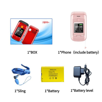 2.4 นิ้ว, 32MB + 32MB, รองรับ FM, SOS, GSM, หมายเลขครอบครัว, ปุ่มใหญ่, สองซิม, EU Plug