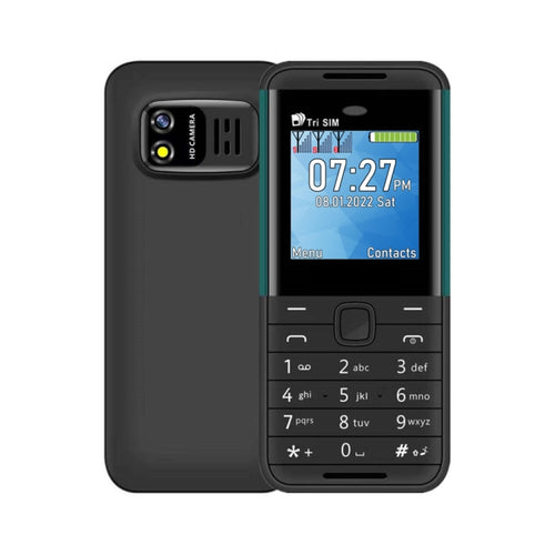 1.33 นิ้ว, MTK6261D, 21 คีย์, รองรับ Bluetooth, FM, Magic Sound, บันทึกการโทรอัตโนมัติ, GSM, Triple SIM, English Key