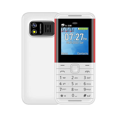 1.33 นิ้ว, MTK6261D, 21 คีย์, รองรับ Bluetooth, FM, Magic Sound, บันทึกการโทรอัตโนมัติ, GSM, Triple SIM, English Key
